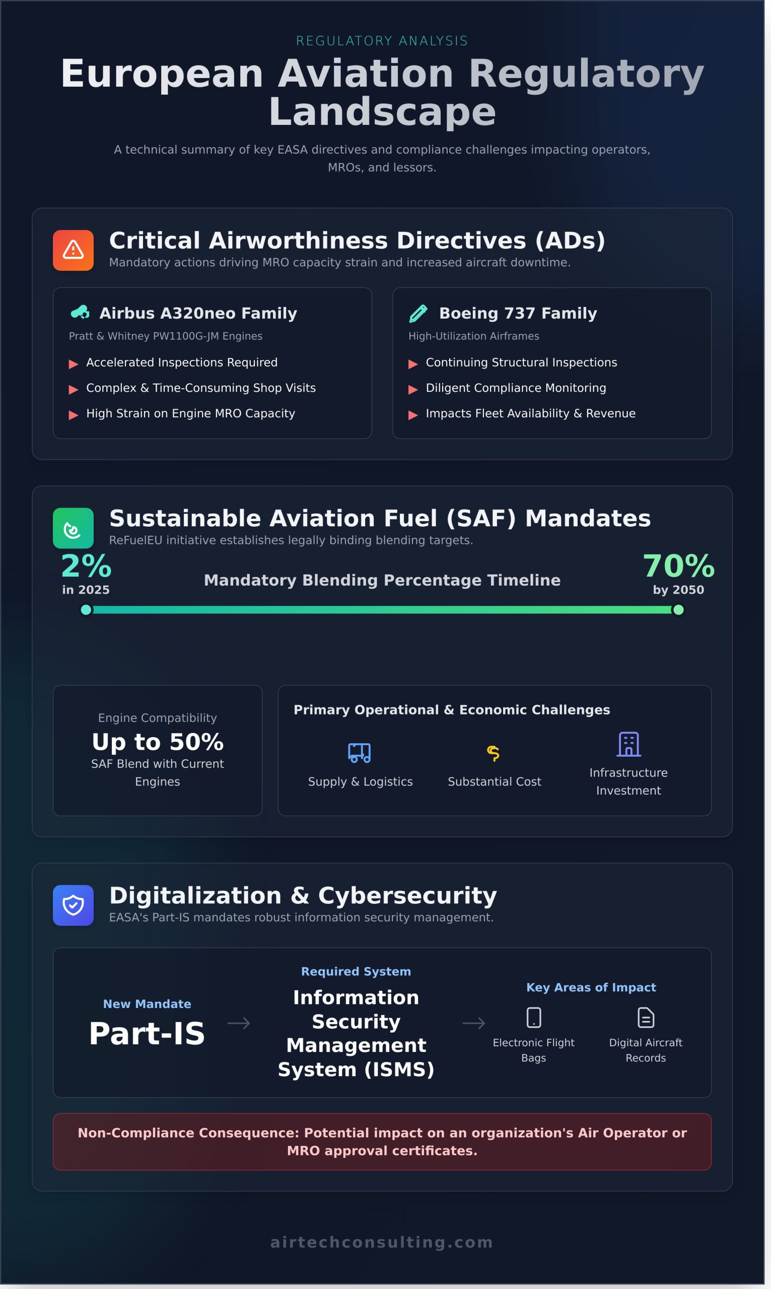 Aviation News Europe Today: A Technical & Regulatory Briefing - Infographic